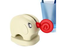 Éléphant - Outil essoreuse manuelle réutilisable pour dentifrice - Support distributeur de dentifrice avec poignée facile à prendre en main - Dispositif de pressage de crème - Structure compacte pour