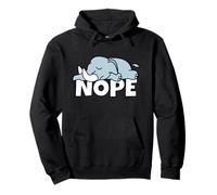 Éléphant Paresseux Nope Not Today Big Five Afrique Paresse Sweat à Capuche