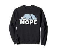 Éléphant Paresseux Nope Not Today Big Five Afrique Paresse Sweatshirt