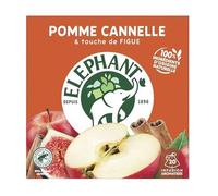 Elephant, Infusion, Goût Pomme, Cannelle et Figue, Certifié Rainforest Alliance, Ingrédients d'Origine 100% Naturelle, 20 Sachets Pyramid