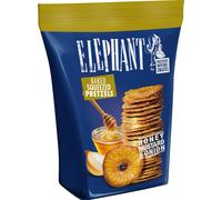 Elephant Pretzels Honig-Senf-Zwiebel Geschmack