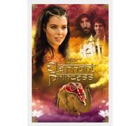 Elephant Princess, The - Poster - + cadre amovible, Shinsuke® Maxi MDF blanc, vitre acrylique
