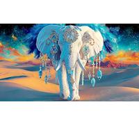 éléphant Puzzle 1000 pièces Educa Divertissement créatif De l'art Décoration Jeu éduchatif Challenge Toy pour Adultes et Enfants à partir de 14 Ans 75x50cm/1000pcs