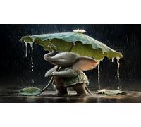 éléphant Puzzle 1000 pièces Educa Jouet en Bois Jeu D'Intelligence Décoration Intérieure Jeu éduchatif Challenge Toy pour Adultes & Enfants des 14 Ans 38x52cm/1000pcs