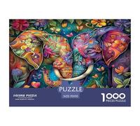 ÉléphAnt Puzzle 1000 Pièces Puzzle Défi, Jeux ÉduChatifs pour Adultes, Idéal en Cadeau Et Décoration De Maison 70x50cm/1000pcs