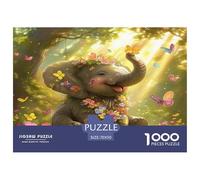 Éléphant Puzzle De 1000 Pièces : pour Les Amateurs D’Art, Découvrir Une Image Magnifique Tout en S’Amusant