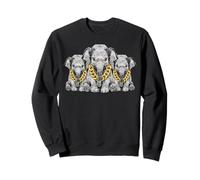 Elephant Rap Old School Retro Streetwear Années 80 90 Trois Sweatshirt
