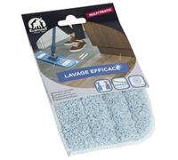 ELEPHANT Recharge Balai Multi'Pratic - Platine compacte pour petits espaces - Housse microfibre lavable - Format 0,4 kg - Nettoyage efficace sans détergent - Lot de 3
