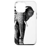 Éléphant Safari Amusant avec Valise Voyage Coque pour iPhone 12 Pro Max