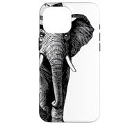 Éléphant Safari Amusant avec Valise Voyage Coque pour iPhone 16 Pro Max