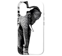 Éléphant Safari Amusant avec Valise Voyage Coque pour iPhone 17