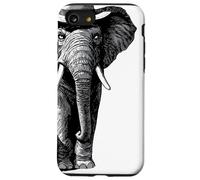 Éléphant Safari Amusant avec Valise Voyage Coque pour iPhone SE (2020) / 7/8
