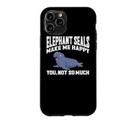 Elephant Seal Apparel - Meilleur Design drôle de phoques Amoureux Coque pour iPhone 11 Pro