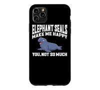 Elephant Seal Apparel - Meilleur Design drôle de phoques Amoureux Coque pour iPhone 11 Pro Max