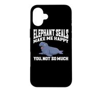 Elephant Seal Apparel - Meilleur Design drôle de phoques Amoureux Coque pour iPhone 16 Plus