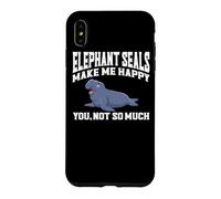 Elephant Seal Apparel - Meilleur Design drôle de phoques Amoureux Coque pour iPhone XS Max