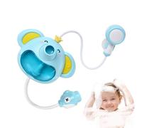 Elephant Shower Bath Toy, Battery Operated Sprayer, Compact Bathtub Bubble Maker, 7.09x4.33x9.45 inches Elephant Water Pump with Spout, Ideal for Travel, Baby and Bathroom Toys