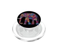 Éléphant Trompe Afrique Safari Sauvage Douceur D'éléphant PopSockets PopGrip pour MagSafe