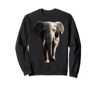 Éléphant Trompe Afrique Safari Sauvage Douceur D'éléphant Sweatshirt