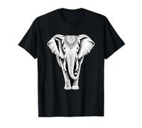 Éléphant Trompe Afrique Safari Sauvage Douceur D'éléphant T-Shirt