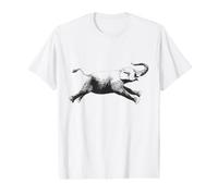 Elephant Trunk Safari Afrique Animaux T-Shirt Graphique avec Valeur