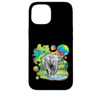 Elephant who plays in the water Coque pour iPhone 15