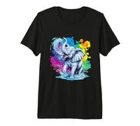 Elephant Who Plays in The Water T-Shirt Haut de Gamme