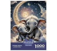 éléphant1000 Pièces Puzzlepuzzle Contes Magiques, Adultes/Enfants, Illustration Originale, Activités Familiales 70x50cm/1000pcs