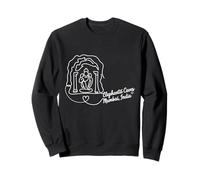 Elephanta Caves, Mumbai, Inde Signature Heart Art Souvenir Sweatshirt