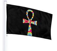 Elephants And Tropical Trees Flag 3x5 Ft Outdoor Double Sided 100% Polyester Duty Durable Flags With Preset Hole For Home Office Garden Holiday Decorations