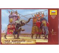 Éléphants De Guerre I-III Av. J.-C. Figurine Kit En Plastique 1:72 Modèle ZVEZDA