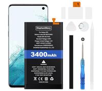 ElephantStory Batterie pour Samsung Galaxy S10 SM-G973F, EB-BG973ABU 3400 mAh Capacité Li-polymère Remplacer Interne Batterie avec Guide et Tous Les Outils de Réparation