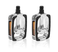 Elepl 1 Paire Pédales pour Vélo avec Réflecteurs et Bandes Antidérapantes Pedale VTT Automatique Pédales en Alliage d'Aluminium Résistant à l'usure Pedale Velo Route pour MTB Vélo Vélos de Course