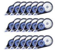 Elepl 18 Pièces Souris Correcteur Blanc 30m*5mm Ajout de Longueur Correcteur Correcteur Souris Effaceur Correcteur pour Fourniture Scolaire École Bureau Correcteur Souris (Bleu)