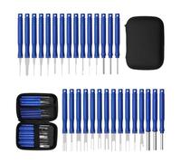 Elepl 30 Pièces Pièces Extracteur de Cosses Retrait de Clé Avec étui de Protection Pour Les Outils de Réparation de Câbles Automobiles Réutilisable Terminal Removal Tool