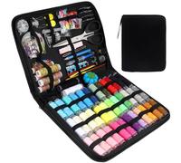 Elepl Kit Couture Complet 226 Pièces Kit de Couture Bobines de Fil Aiguilles Boutons Kit Couture Fil pour Adapté aux Adultes Débutants Voyage Famille Maison ou Travailler