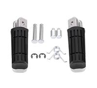 Elerose sur la pédale,Une Paire de Pieds de Pédales de Moto à l'avant Motorcycle Pédales de Moto en Aluminium Pédale Kit Pédale Moto