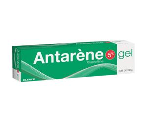 Élerté Antarène 5% Ibuprofène Gel Entorses Contusions Tendinites Tube 50g