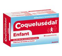 Élerté Coquelusedal Enfants 10 Suppositoires