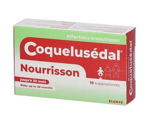 Élerté Coquelusédal nourrisson Suppositoire(S) 10 pc(s)