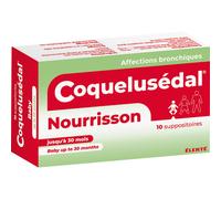 Élerté Coquelusedal Nourrissons 10 Suppositoires