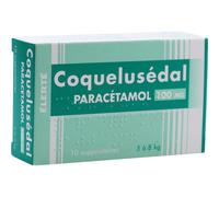 Élerté Coquelusédal Paracétamol 10 Suppositoires 100mg