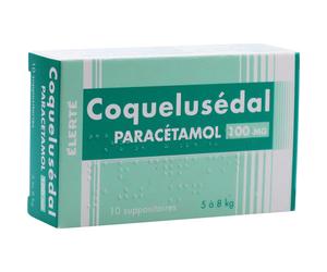 Élerté Coquelusédal Paracétamol 10 Suppositoires 100mg