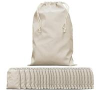 ELES VIDA Sac en Coton avec Cordon de Serrage, 25 pièces 30 x 45 cm - Sac de Sport, ménage de Voyage, Sac en Jute, Avec Cordon pour Peindre en Nature