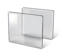 ELESEDI Lot de 2 loupes de soudage PC de 9 x 10,8 cm, 1,5/2,0/2,5 dioptrie compatible avec la plupart des casques de soudage (L2,5)