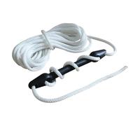 eletech Amortisseur d'amarrage Bateau en Caoutchouc pour Ligne amarrage et Corde mouillage Ressort d'amarrage Bateau Amortisseur Vibration équipement mouillage (1pc avec Corde en Polyester Ø12mm L5m)