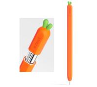 ELETIUO Coque en Silicone Compatible avec Apple Pencil (USB-C), Support de Protection avec Capuchon, Coque antidérapante, Support magnétique pour Apple Pencil 3ème génération, Carotte
