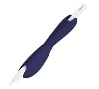 ELETIUO Grip compatible avec Apple Pencil Pro 1ère/2e génération, modèle USB-C, housse de protection en silicone ergonomique à double tête, compatible avec chargement magnétique et double robinet