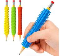 ELETIUO Lot de 4 manchons sensoriels en silicone texturé pour enfants et adultes, soulagement de l'anxiété et de l'autisme, outil silencieux pour la concentration, le calme et la motricité fine