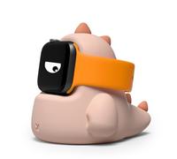 ELETIUO Support de chargeur compatible avec Apple Watch Series Ultra/8/SE2/7/6/SE/5/4/3/2/1 (49 mm, 45 mm, 44 mm, 42 mm, 41 mm, 40 mm, 38 mm),Prend en charge le mode table de nuit, rose